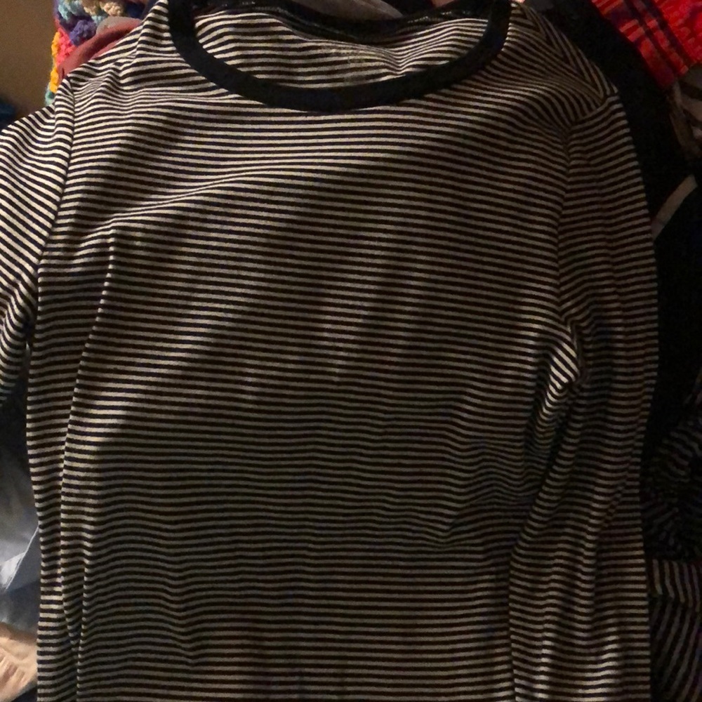 Long sleeve striped shirt